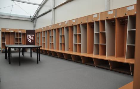 Changing rooms of Saint-Symphorien stadium - Project Designer