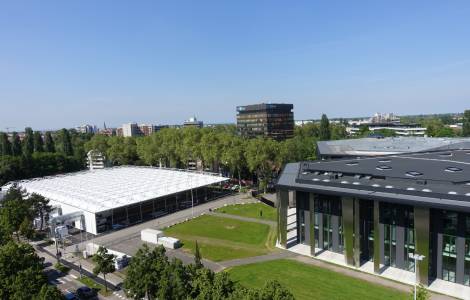 Batiment temporaire - ville de Strasbourg - Parc des expositions