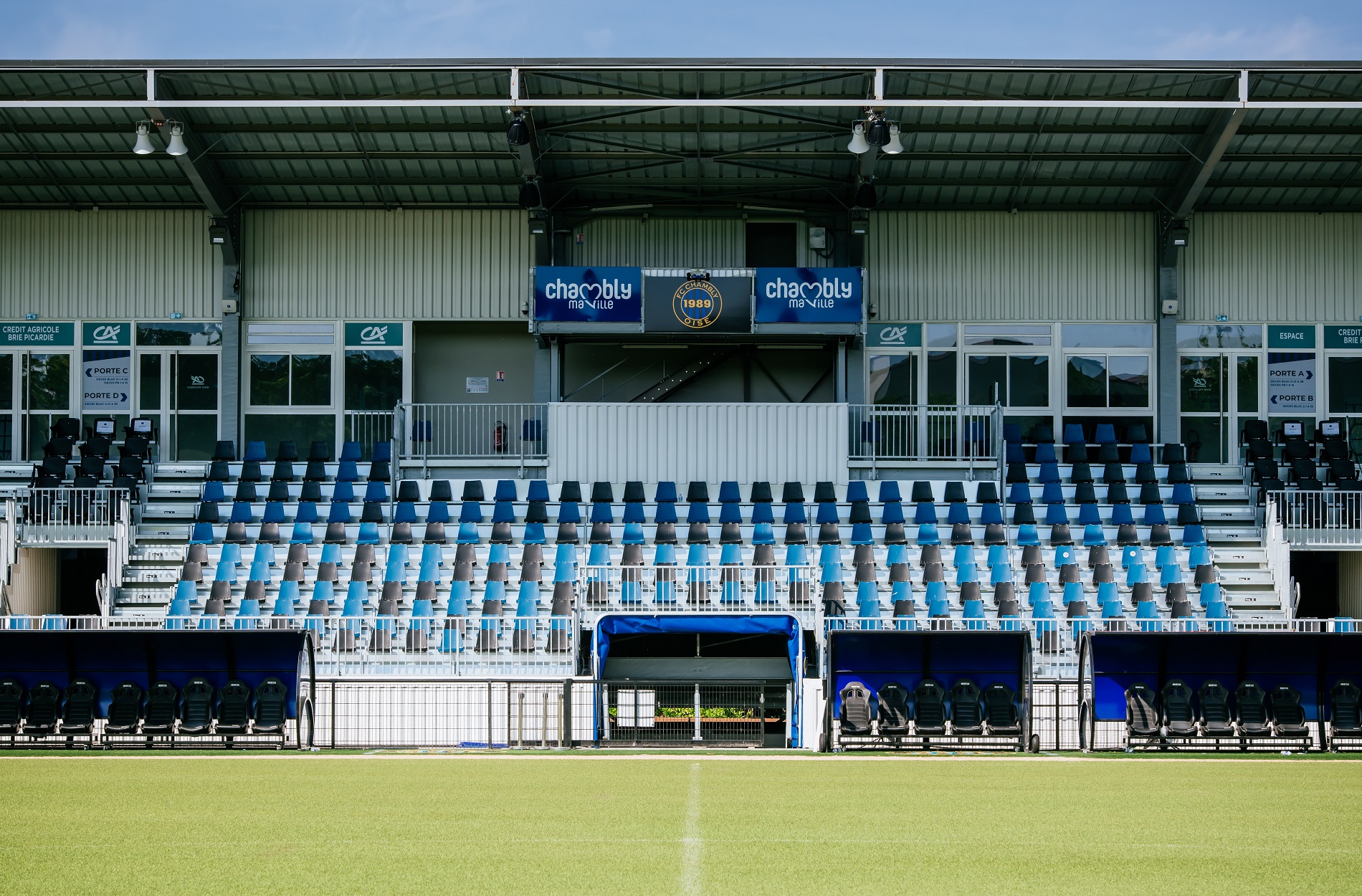Tribune d'honneur - FC Chambly Oise