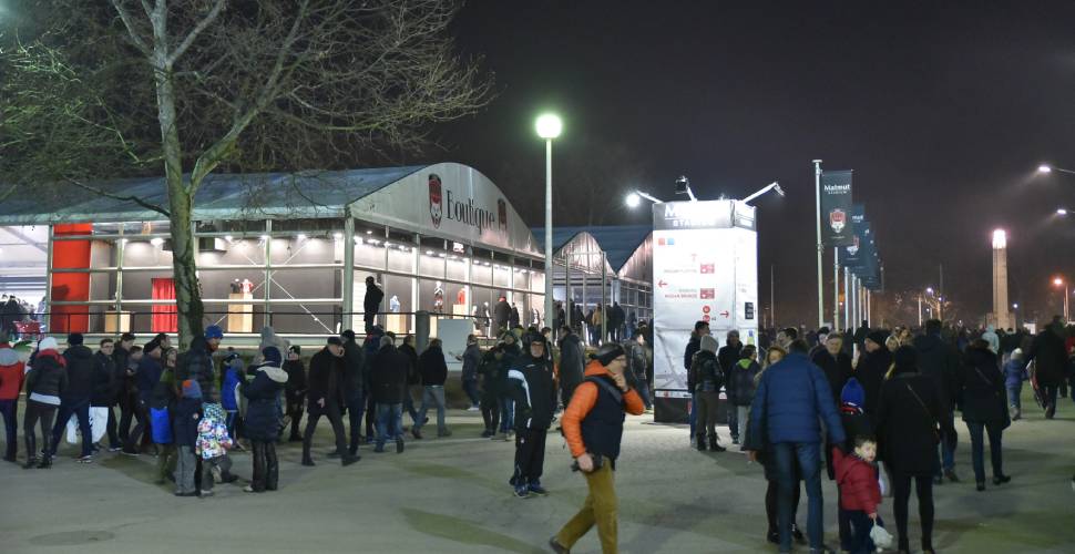 Installation of a permanent shop at the Matmut Stadium LOU rugby