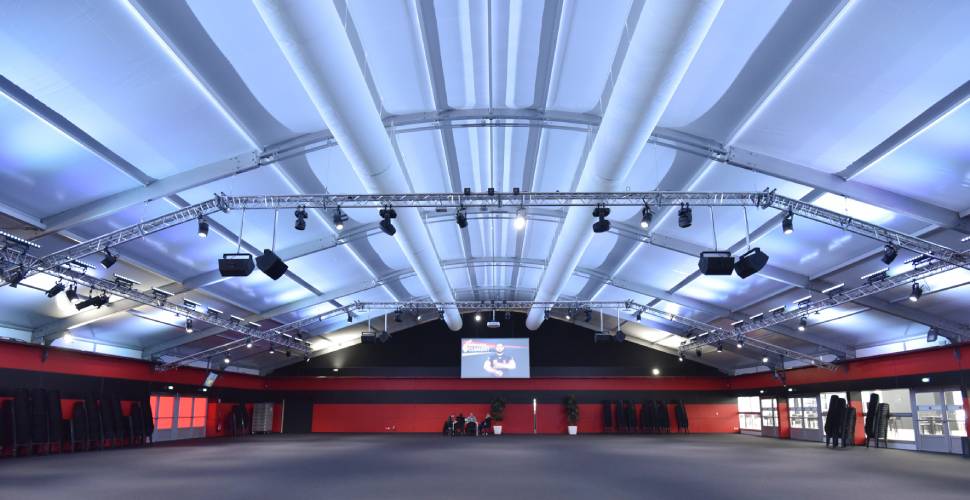 Installation of a Reception area - Matmut Stadium Lyon
