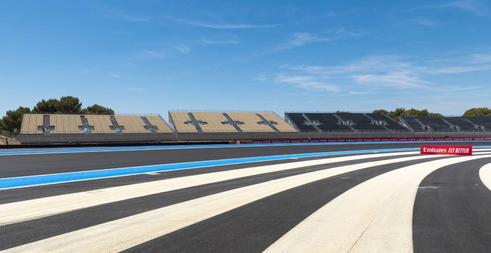 Tribunes du circuit Paul Ricard - Grand prix de F1