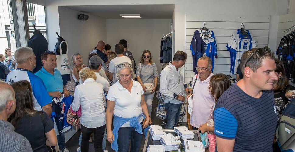 Projet d'installation de boutique - Castres Olympique - Project designer