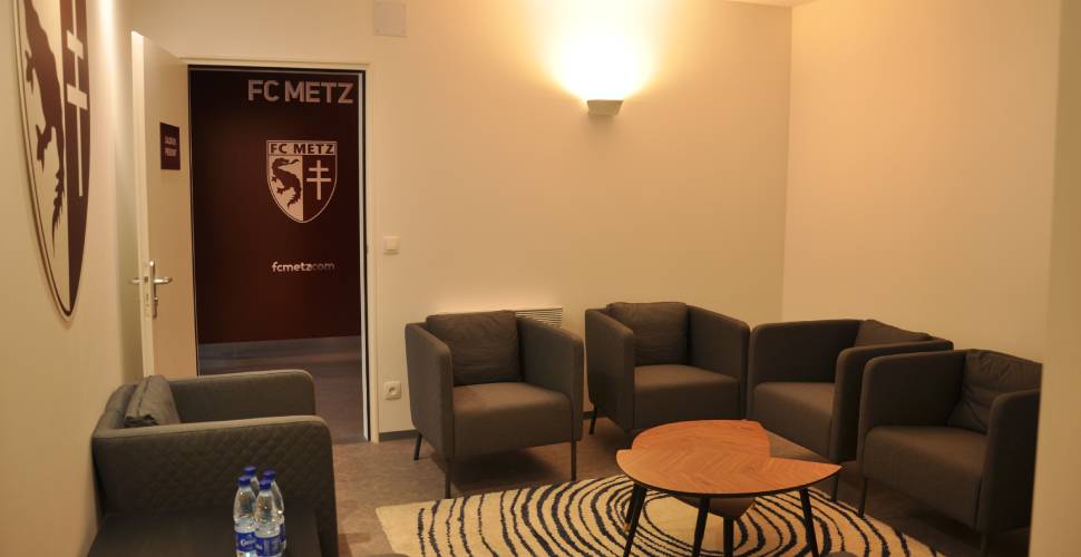 VIP room of Saint-Symphorien stadium - Project designer