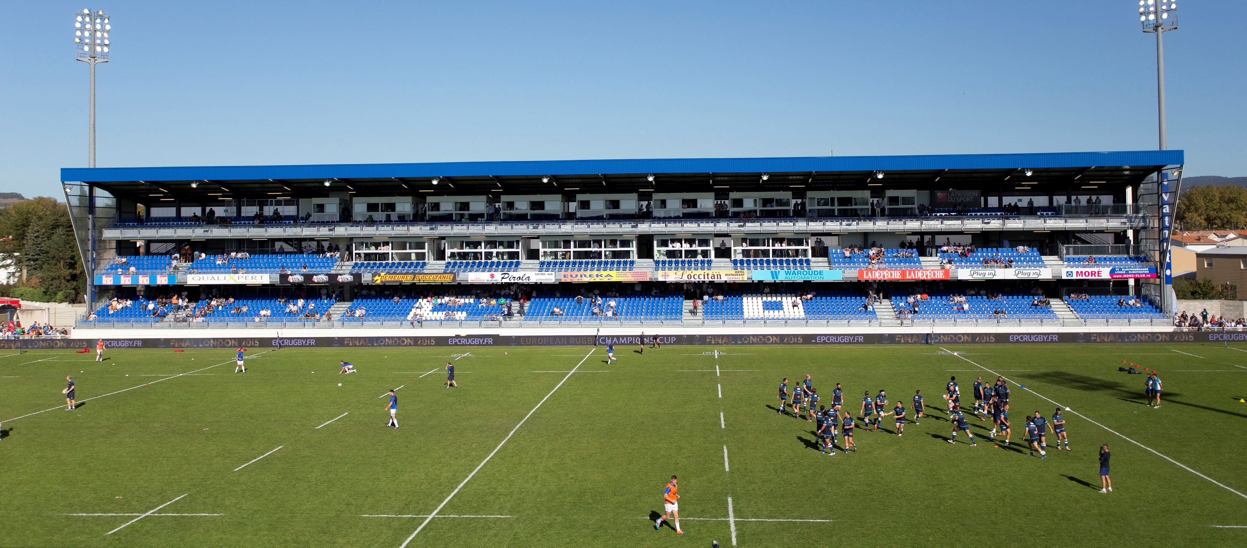 Modular stand of Castres Olympique