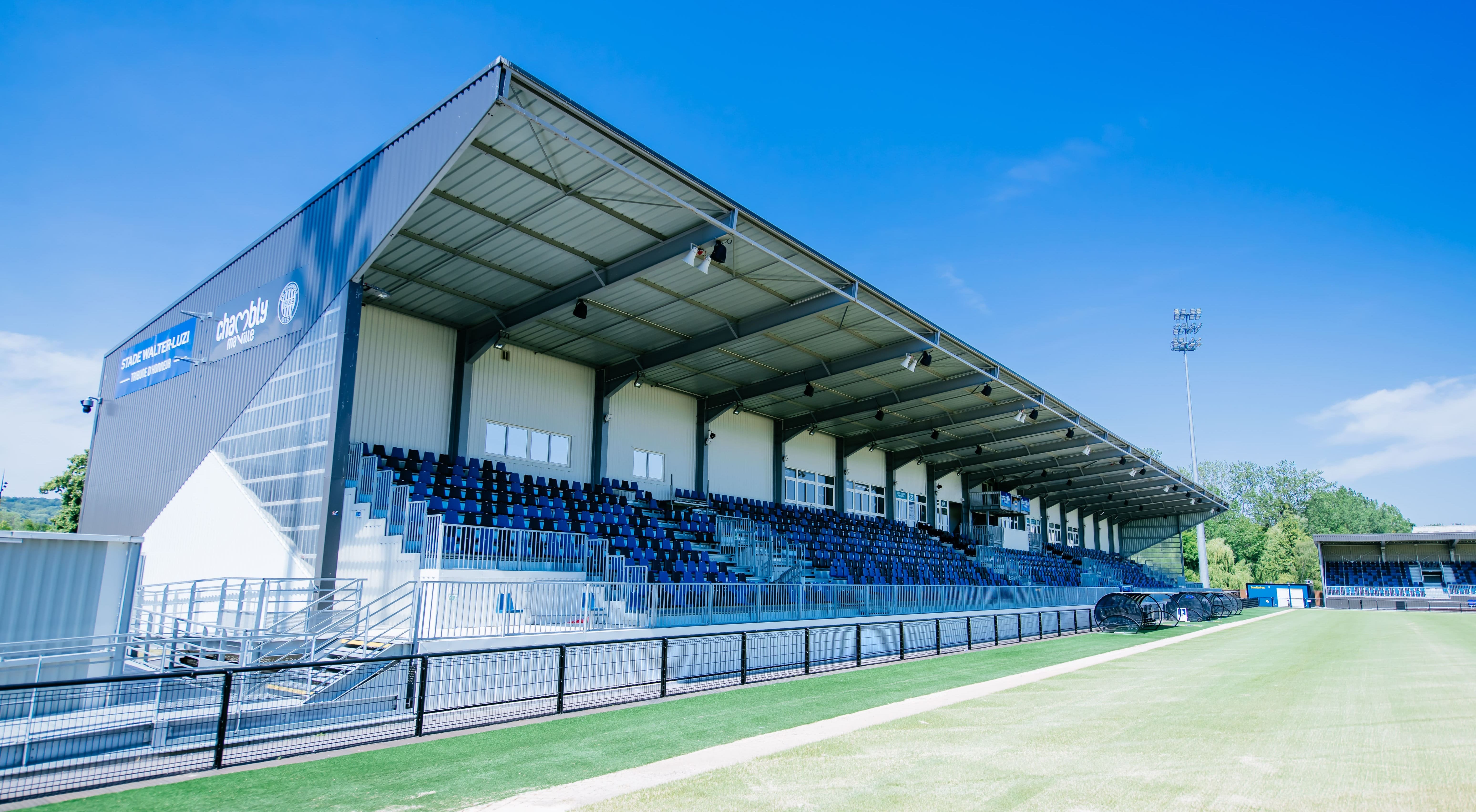 Tribunes Stade FC Chambly