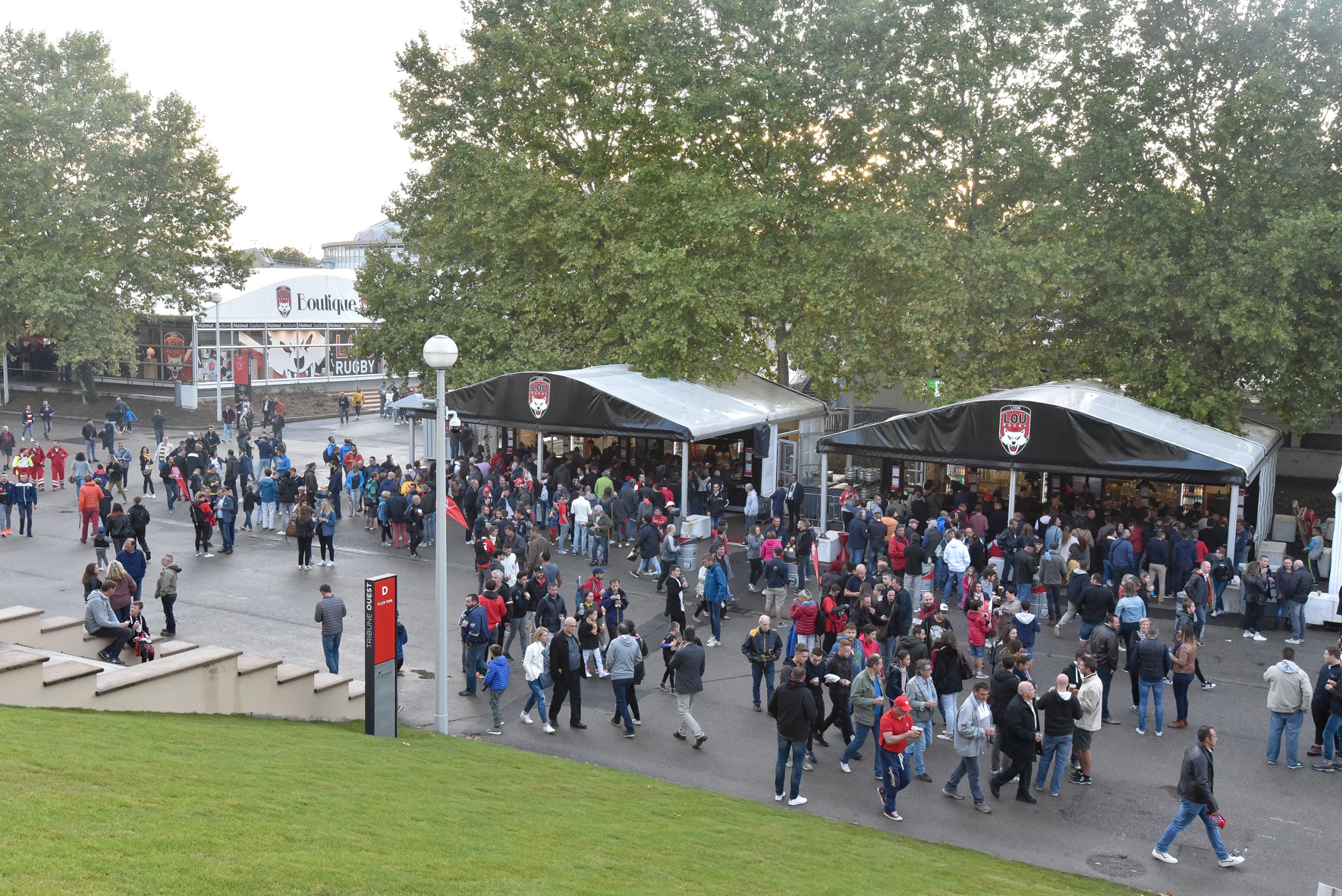 barra de refrescos - LOU Rugby