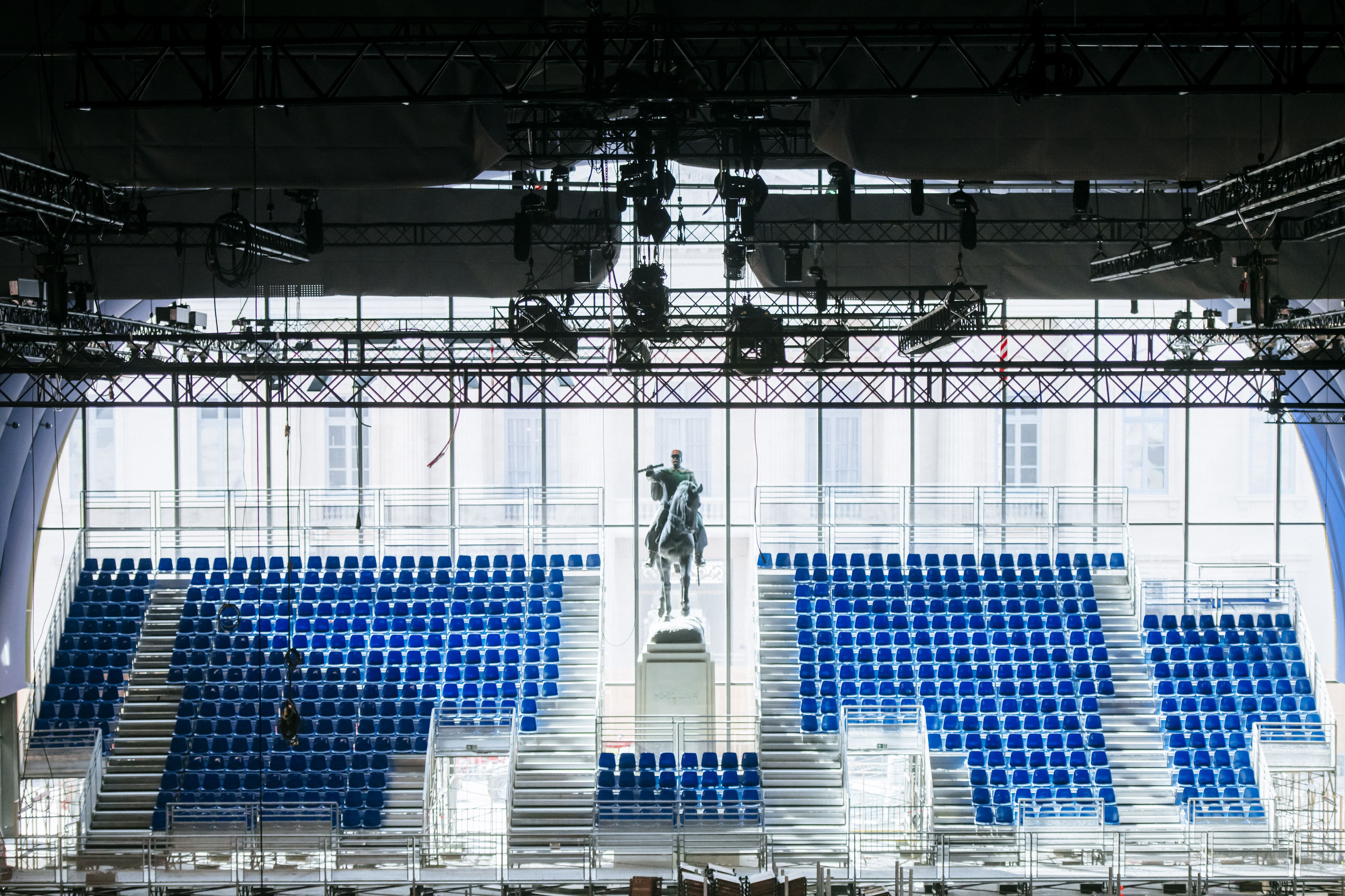 Construction d'aréna