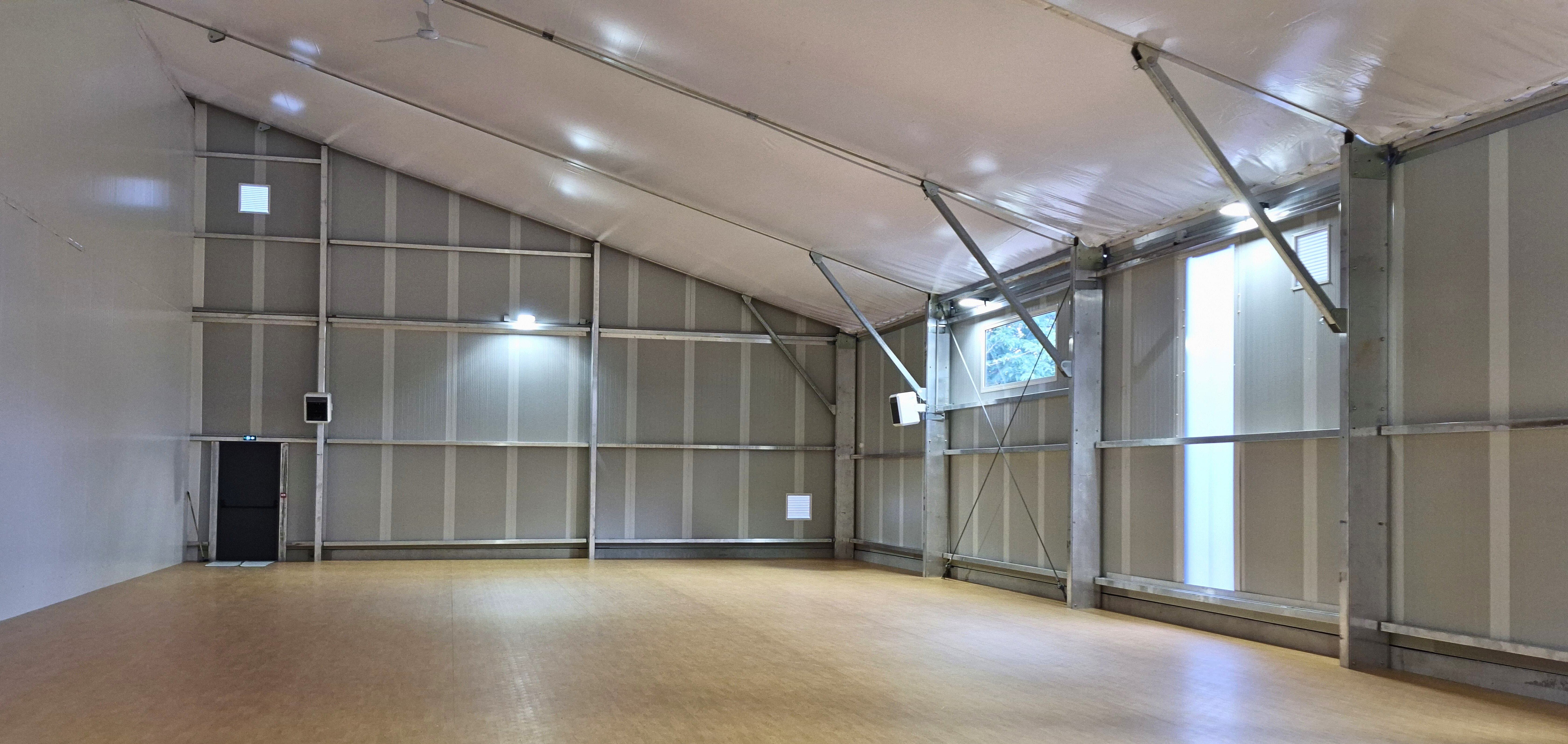 Gymnase temporaire de Chassieu
