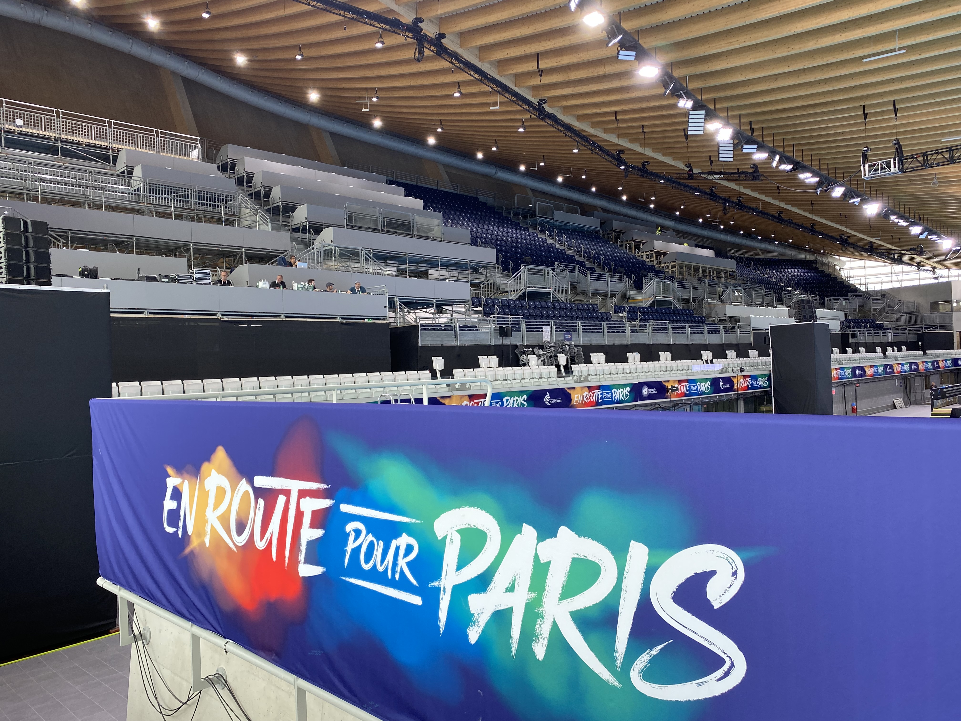 CENTRE AQUATIQUE OLYMPIQUE - Tribunes