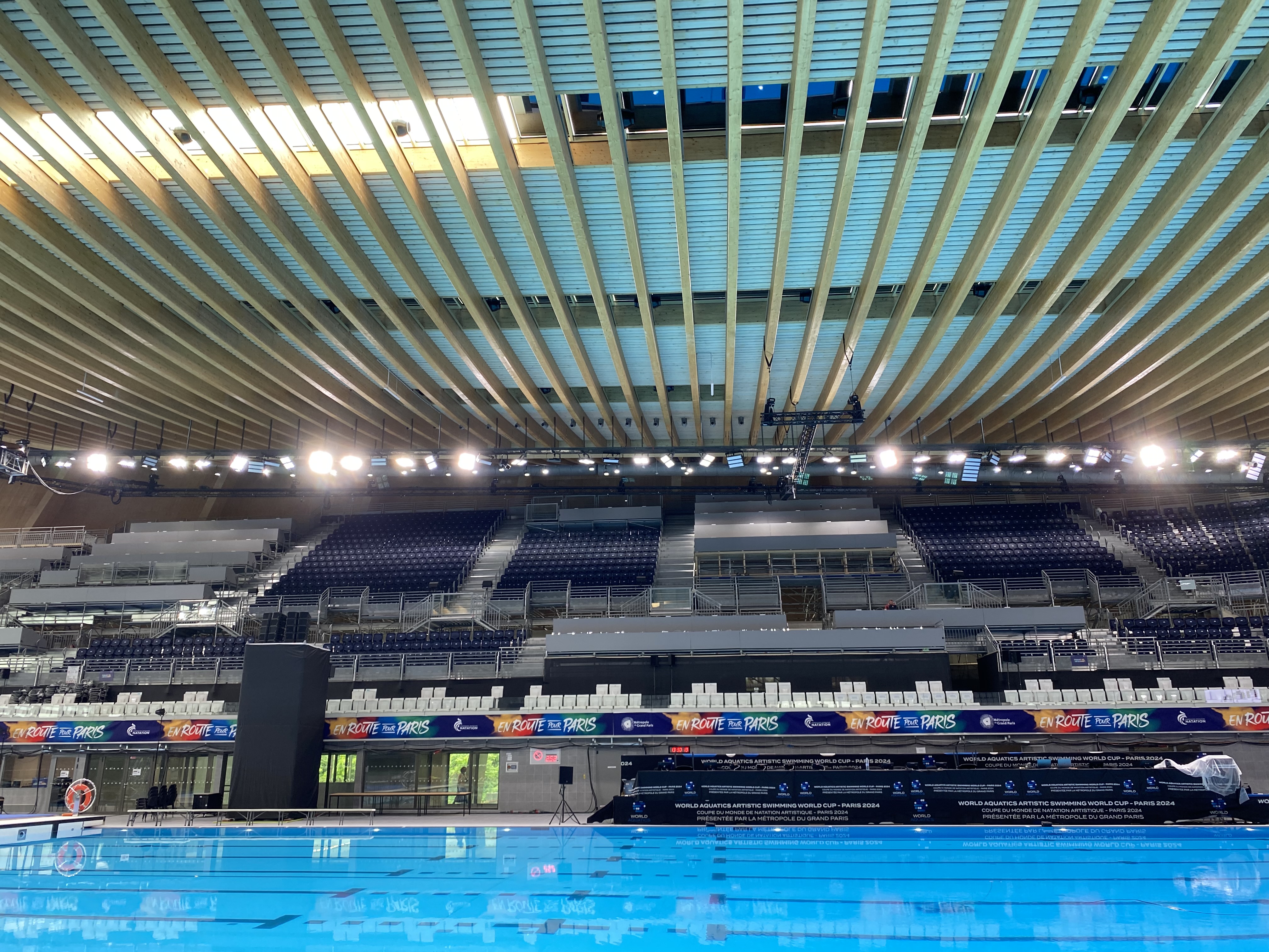 CENTRE AQUATIQUE OLYMPIQUE - Tribunes