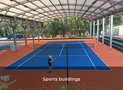 Sports buildings