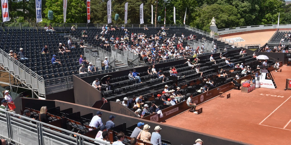 Tribune et gradin GL events