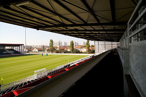construction complexe sportif GL events Project Designer