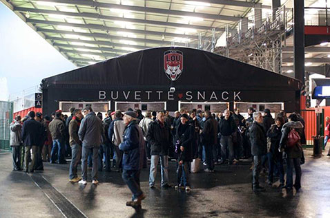 Stade modulaire GL events Project Designer