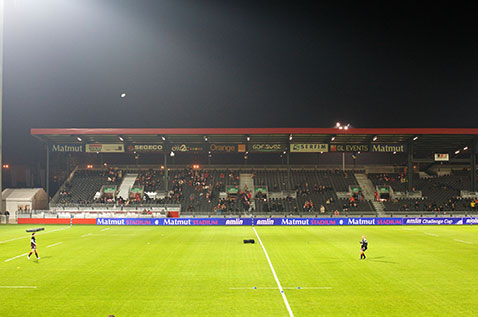 Construction du matmut stadium par GL events Project Designer