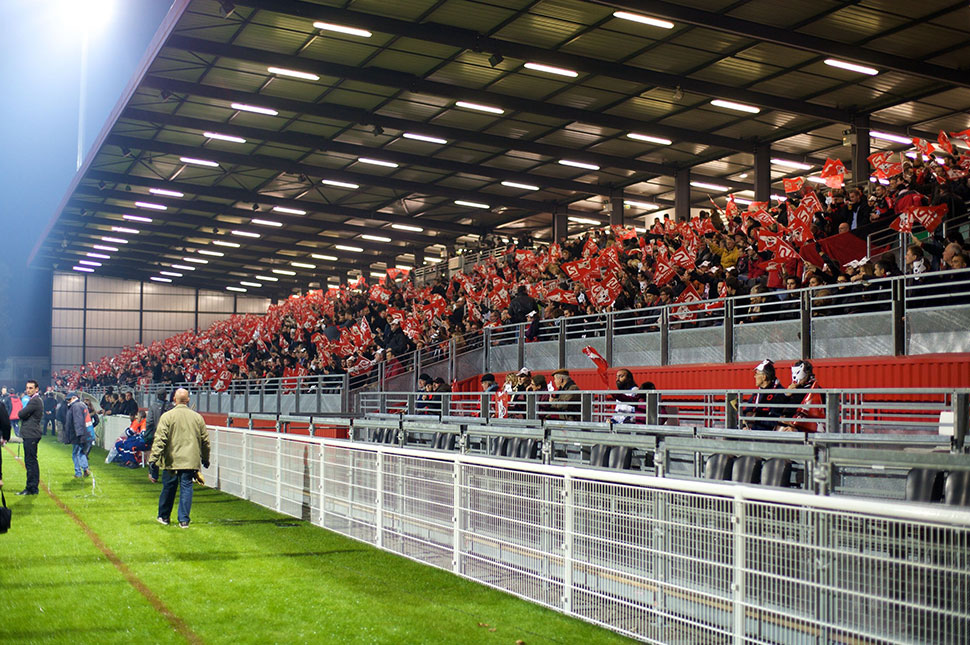 Construction of an evolutionary stadium GL events Project Designer