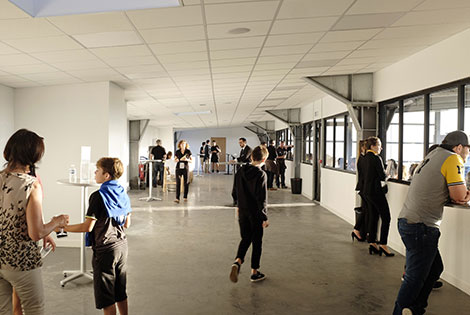 Extension modulaire sur structure sportive GL events Project Designer