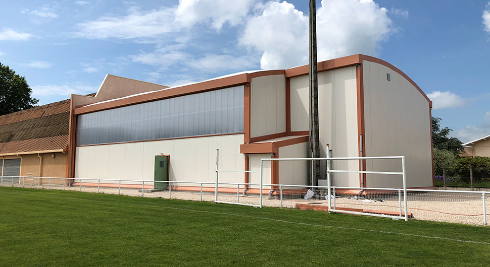 Construcción de edificios deportivos - por GL events Project Designer