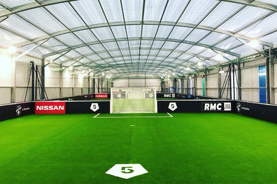 Construction of a football complex by GL events