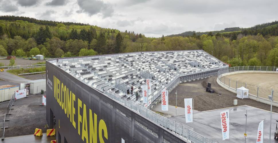circuit SPA Francorchamps - proyecto de grada semipermanente
