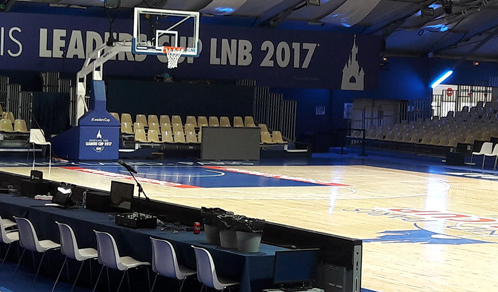 Installation du Disney Events Arena - Construction multifonctionnelle