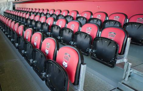 construction de tribunes - matmut stadium - LOU rugby